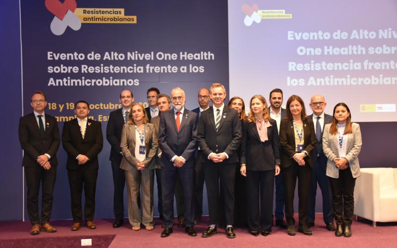 Evento de Alto Nivel One Health sobre Resistencia frente a los Antimicrobianos en el marco de la Presidencia de España del Consejo de la Unión Europea 